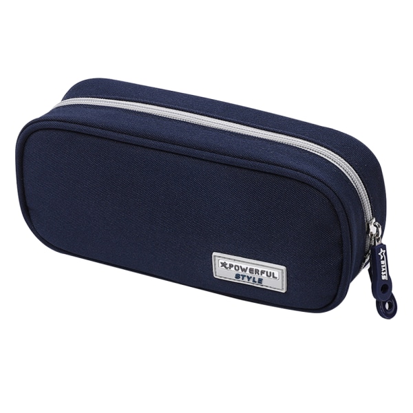 Case Student Blyertspåse Myntpåse Cosmetic Bag Office Sapphire blue