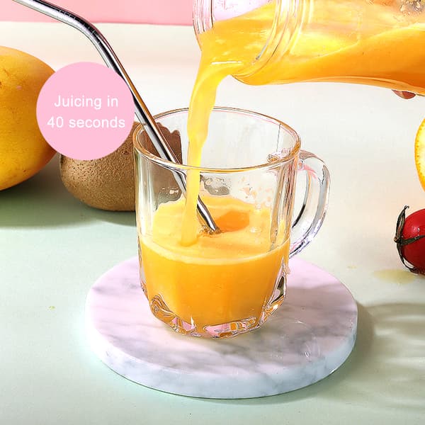 Bærbar blender personlig blender for shaker og smoothies med oppladbar USB-blenderkopp