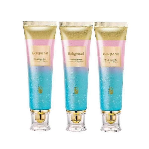 1-3X NY BodyAccel Niacinamide Whitening Toothpaste BodyAccel Toothpaste Niacinamide A