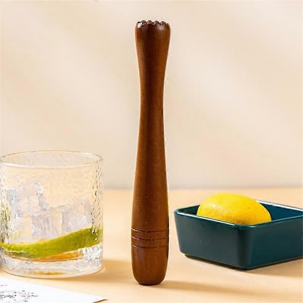 Vinblandingspind Træ Citronpresser Cocktail Muddler Shaker Is Hammeret Ispind