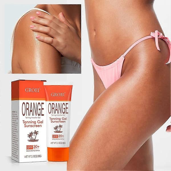 SPF30 Solcreme til ansigt og krop Bredspektret UVA/UVB-beskyttelse til sommer A