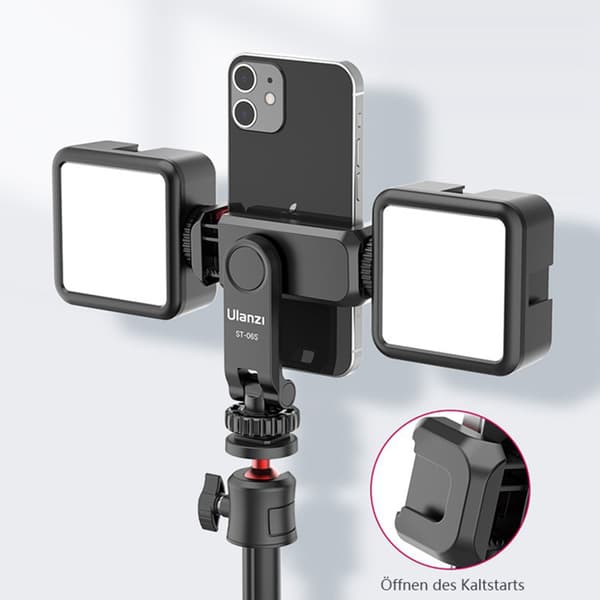 Smartphone stativ adapter mobiltelefon holder kamera