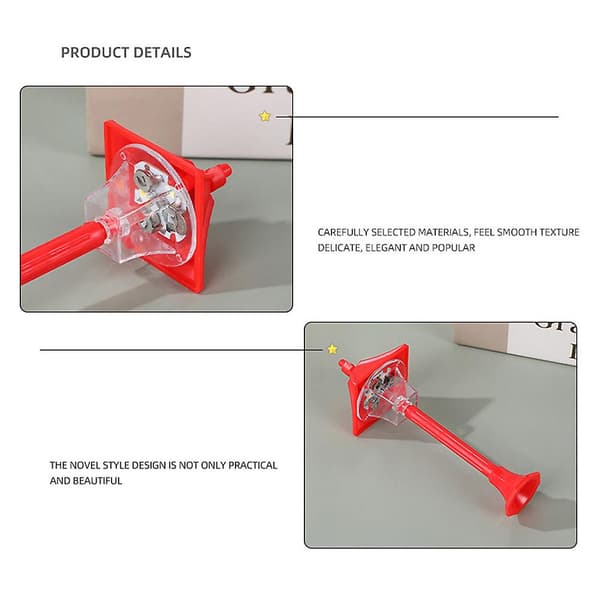 Mini LED bordlampe gadelampe form natlys multifunktionel dekorativ skrivebordslampe A