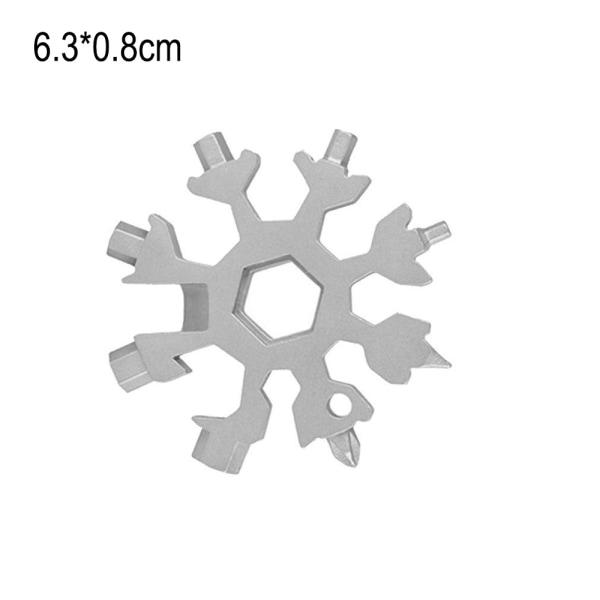 18-in-1-lumikukka-monitoimityökalu, ruostumaton kompakti pullonavaaja