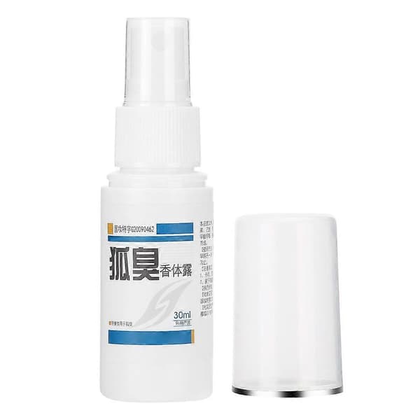 Luktfjernende vann antiperspirant kroppslukt armhulesvettefjerner spray (30ml) A