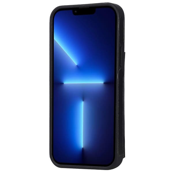 Til iPhone 13 Pro Max støtsikkert telefondeksel med kattetre-preget mønster A