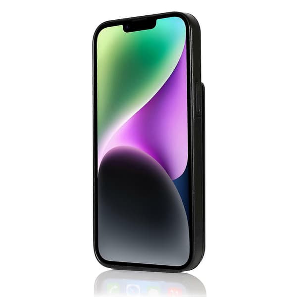 Ensfarget PC + TPU beskyttende telefondeksel til iPhone 14