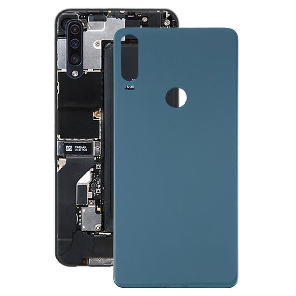 För Alcatel 3x 5048 5048U 5048Y Glas Batteribakstycke Grön
