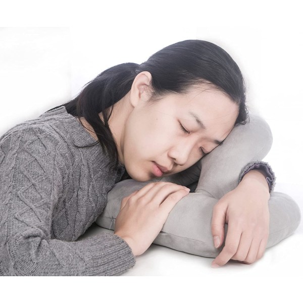 Kontorsbord Nap Pillow Face Down Mage Sovande Kudde Resa