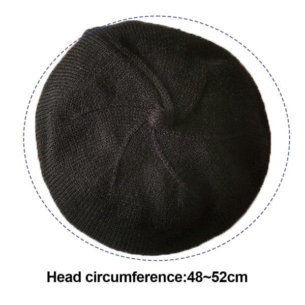 Beret Hat Beanie Cap Kunstner Hat til Børn Piger