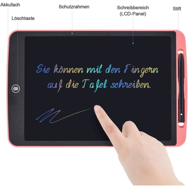 Upgrow LCD-kirjoitustabletti, 12 Zoll LCD-Schreibtafel, grafiikkapöytä