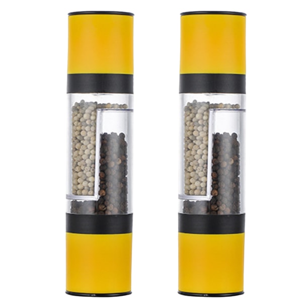 2 in 3 Manual Salt Pepper Mill Herb Spice Grinder Shakers