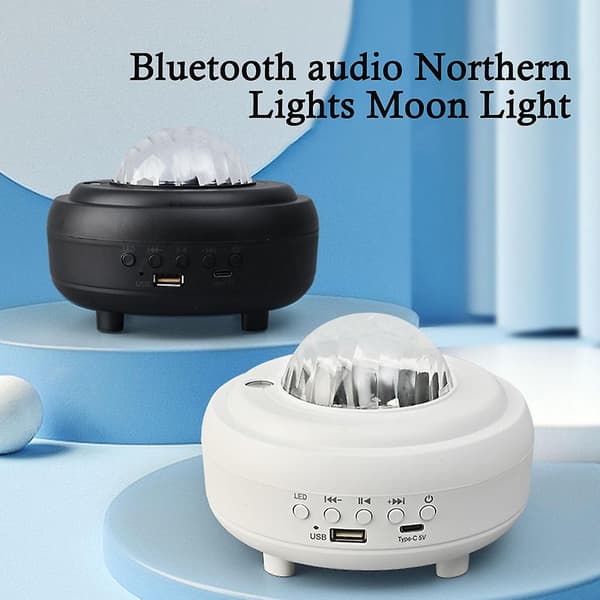 Bluetooth-ohjattu projektiovalo, monivalotehosteinen projektiolamppu jouluun A