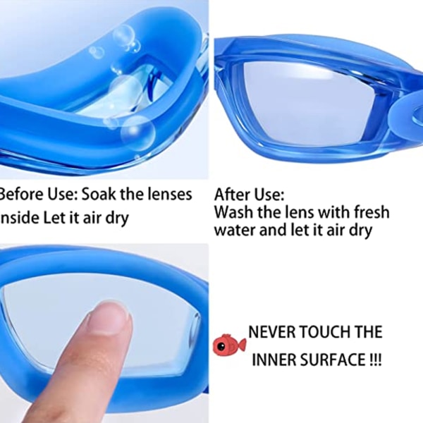 2 set simglasögon simglasögon i silikon för vuxna