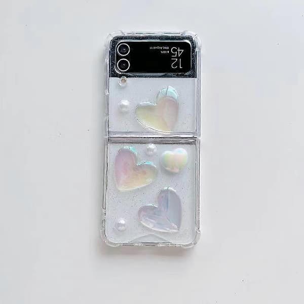 Love Epoxy TPU-telefondeksel til Samsung Galaxy Z Flip3