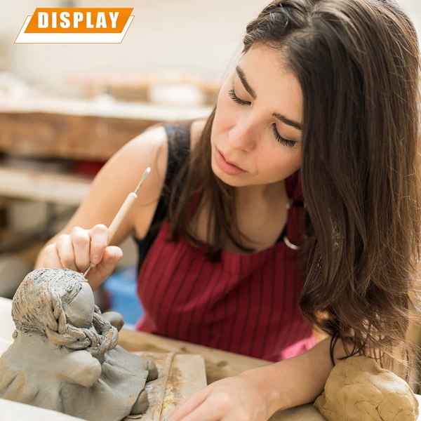 36 stk Pottery Clay Sculpting Tools Polymer Clay Tools, Keramikk