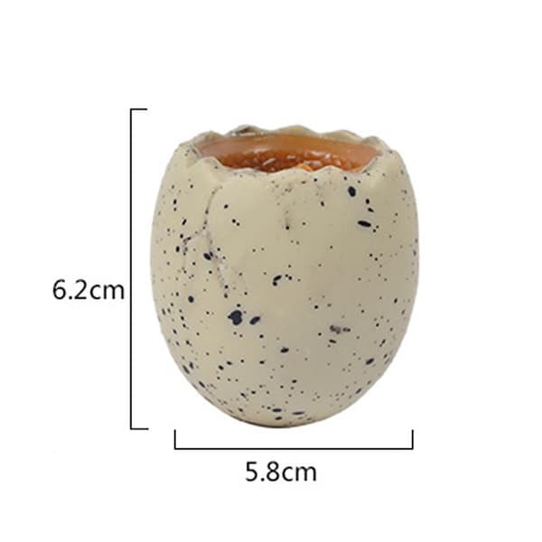 Dinosaur Egg Squeeze Cup Toy Nyhet Sensorisk Dekompresjonsleke for Barn A