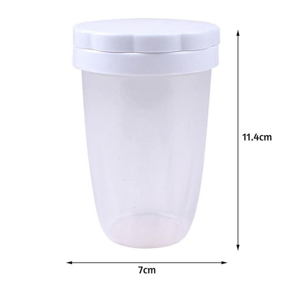 Flormelis Shaker Duster med fint net Husholdning Stor Kapacitet Sifter Shaker DIY Bageudstyr A