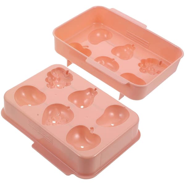 Fruktmodellering Isform Husholdningsisbitmaskin For Sommerfester Rosa 18.5X14.5X6CM Islaging 1 Stk A