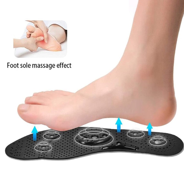 1 par Gel Akupressur Magnetiske indlæg/indlæg til fod/fødder