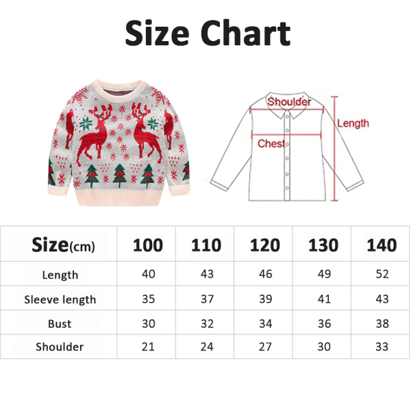 Barns öppen spis Härlig tröja till julklapp，vinter Så