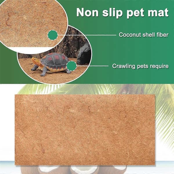 Liner Bulk Roll 0.5Mx1M Blomkruksmatta Kokospalmmatta för Väggkorgar Trädgårdstillbehör A
