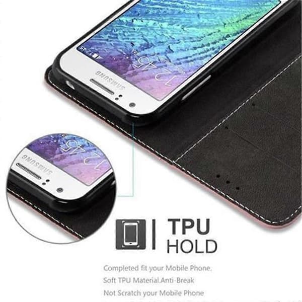 Samsung Galaxy J1 2015 Skyddsfodral - Tvåfärgskombination A