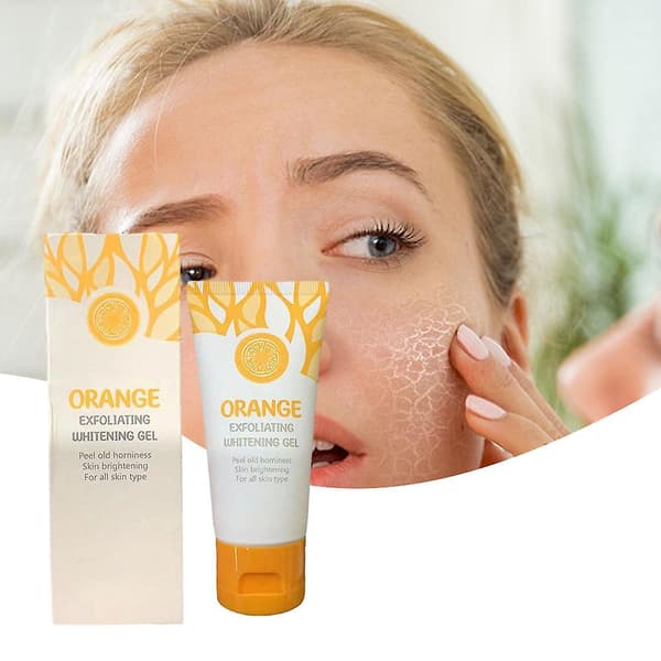 Usual Oranges Body Scrub Eksfolierende Blegende Ansigtspeeling til Kvinder Mænd A