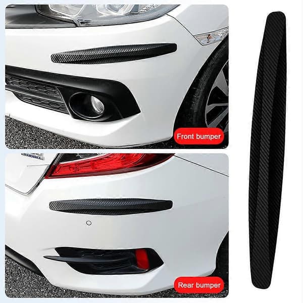 2PCS Skyddshörnskyddsremsor Kollisionsskydd Stötfångarskydd för bilar SUV:ar A