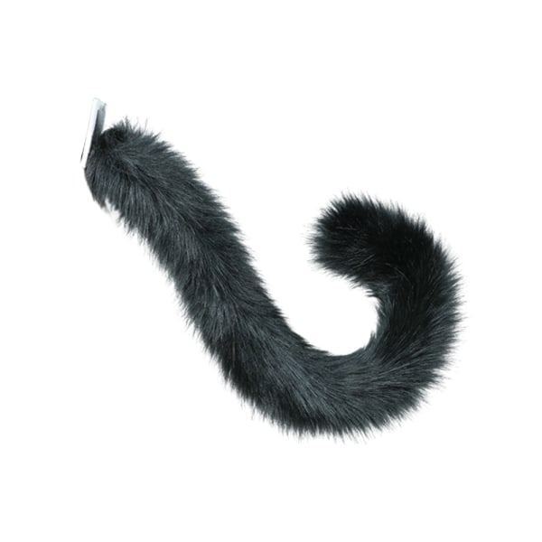 Falsk pels kat ræv kostume hale fest kostume 80cm