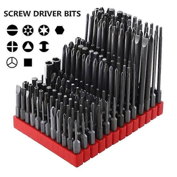 12 delar säkerhetssats manipuleringssäker magnetisk skruvmejselborrskruvmejselbits
