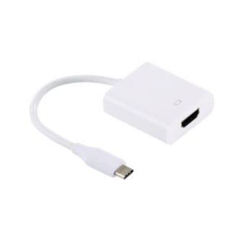 USB C til HDMI 4K-adapter, USB C HDMI-adapter HDMI USB Type C til HDMI Thunderbolt 3-kompatibel for MacBook Pro 2022/2021/2020, MacBook Air, Pad