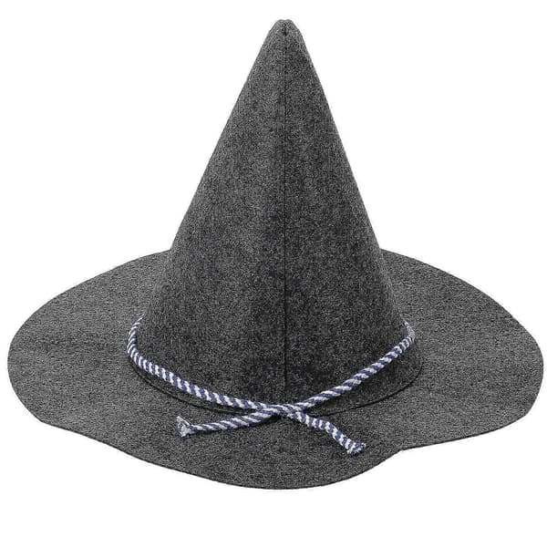 Halloween Häxhatt Cosplay Kostymhatt för Dekoration A