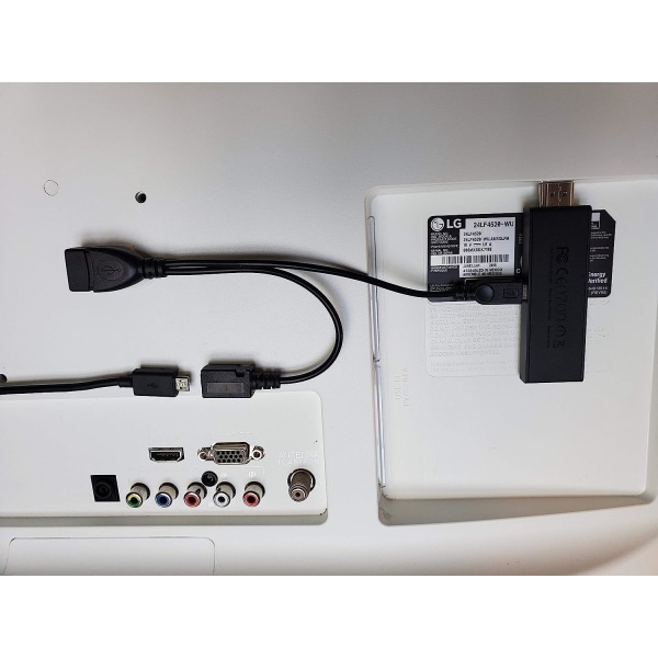 USB-portadapter, OTG-kabel og strøm HOST-drevet nettbrett-PC