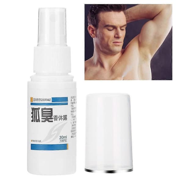 Luktfjernende vann antiperspirant kroppslukt armhulesvettefjerner spray (30ml) A