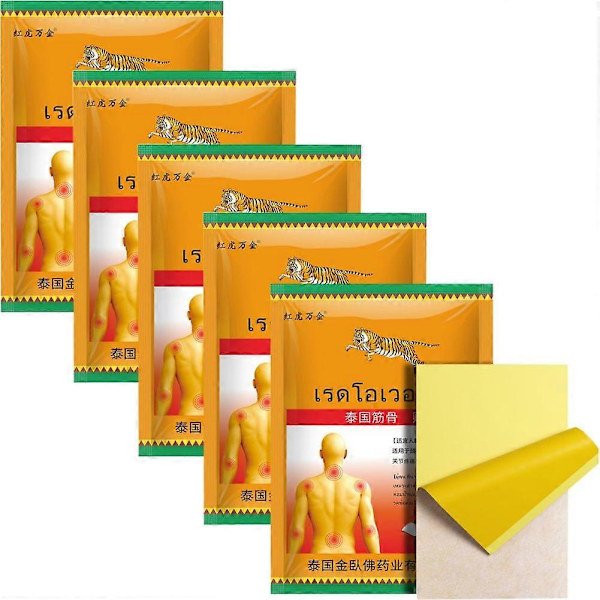 Tiger Balm Plåster för Smärtlindring (5-pack)