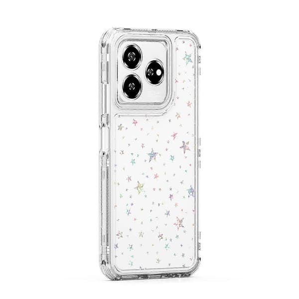 Transparent akryl laserpapper telefonfodral för ZTE Axon 60