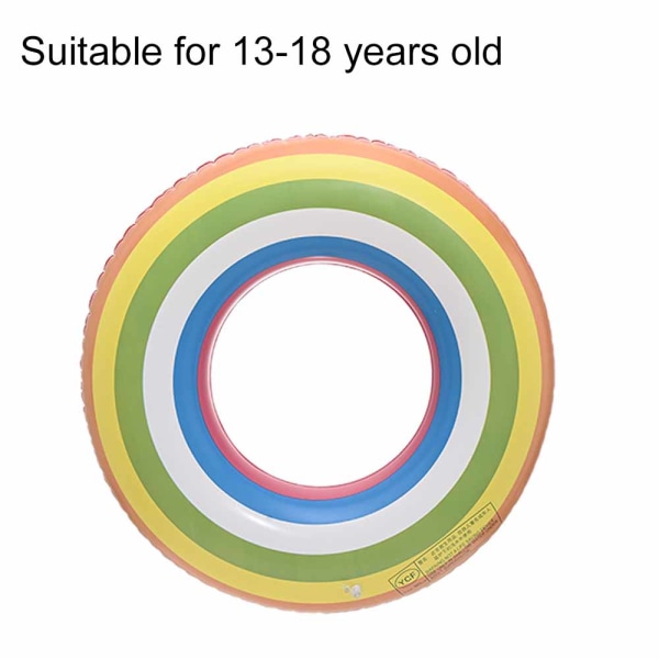 Regnbue svømmepøl flyder svømmering flydere sommer