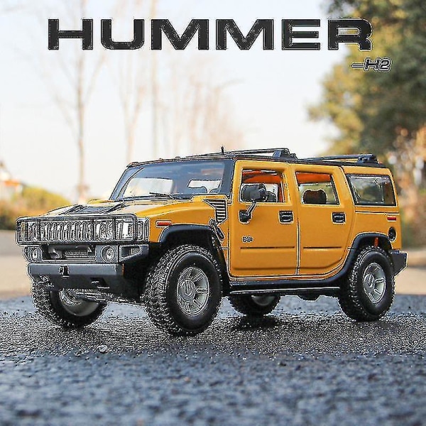 Hummer H22 Maisto 1:18 Hummer H2 Statisk Simulering Die-casting