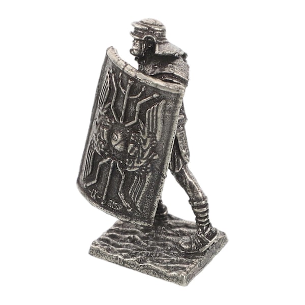 Middelalderridder kobberfigur for kontordekor A