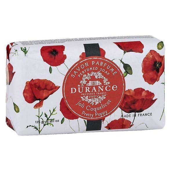 Durance Pretty Poppy Parfumeret Sæbe 125g A
