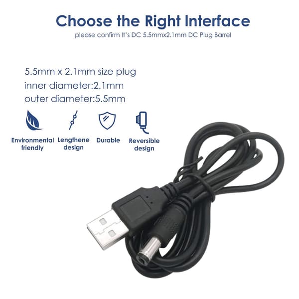 USB-ladekabel for Minirig 3 bærbare høyttalere og subwoofer