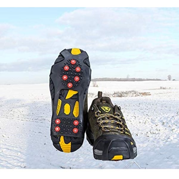 Isklamper, Ice Grippers Traction-klomper Sko og støvler Gummi