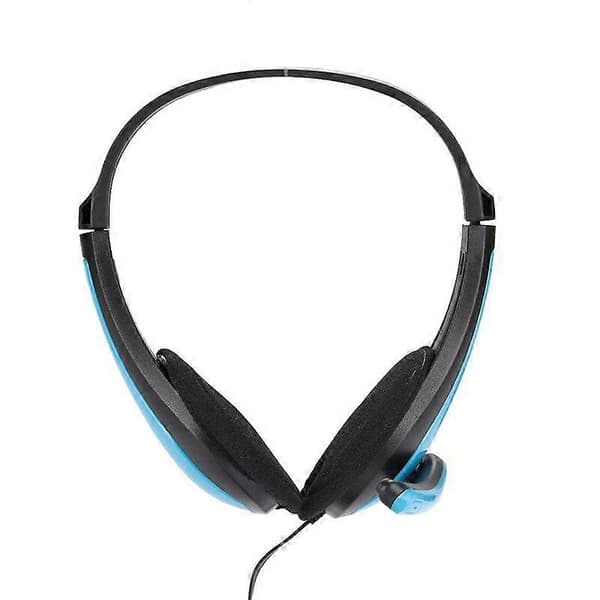 Trådbundet headset med mikrofon 3,5 mm jack datorhörlurar gamingheadset over-ear