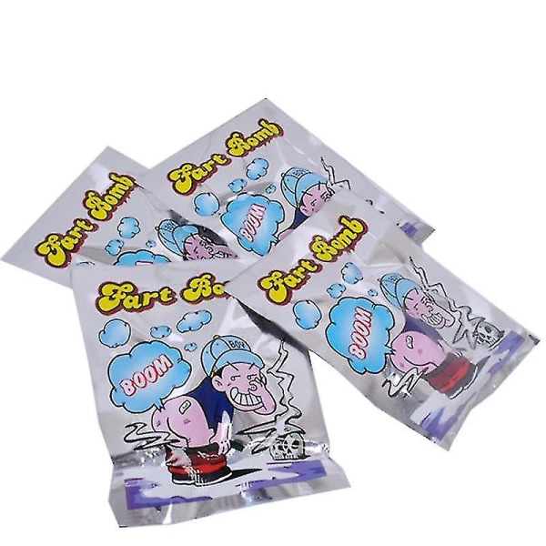 10 st Fart Bomb Bag Stink Bomb Explosion Smelly Funny Toys