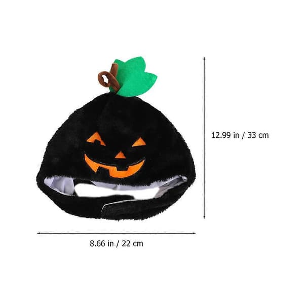 Gresskarhatt Rekvisitt Halloween Hodeplagg Performance Hatt Halloween Party Hatt Dekorasjon A