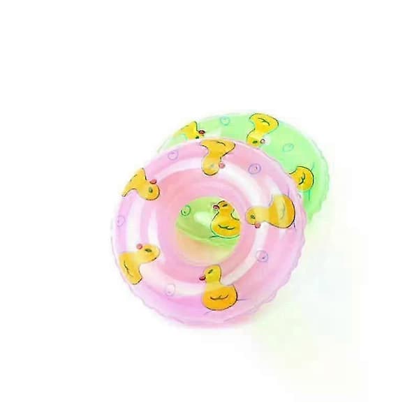 Mini Donut-formet svømmering til børn badelegetøj oppustelig pool flyder sommer vandleg A