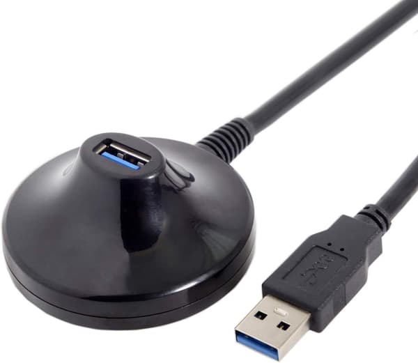 USB3.0 han til hun forlængerkabel med base USB-forlængerkabel med base USB3.0 baseforlængerkabel 1 meter