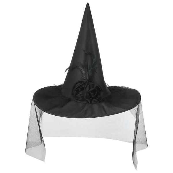 Halloween heksehatt festtilbehør til dekorasjon Halloween Cosplay A