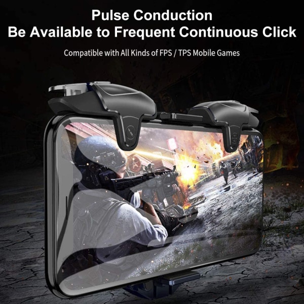 Mobile Phone Cooler, 3 Seconds Cooling Semiconductor Heatsink Phone Radiator with Fan for Gaming Lives Watch Videos